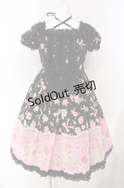 画像1: Angelic Pretty / Powder Roseワンピース  クロ O-25-08-07-011-AP-OP-IG-OS