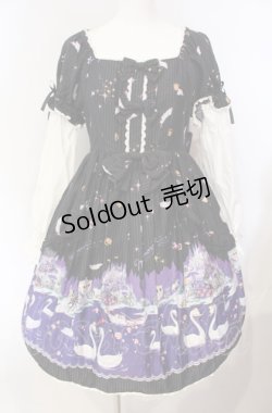画像1: metamorphose / スワンレイクワンピース  クロ O-25-08-07-012-ME-OP-IG-OS