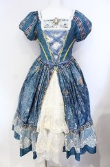 promise（海外ロリィタ） / クラシックロリータワンピースドレス  グリーン O-25-08-07-014-LO-OP-IG-OS