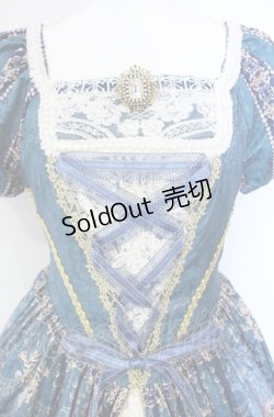 画像2: promise（海外ロリィタ） / クラシックロリータワンピースドレス  グリーン O-25-08-07-014-LO-OP-IG-OS