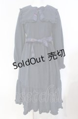 Maison de FLEUR / SnowWhiteワンピース F ネイビー O-25-08-07-018-LO-OP-OW-OS