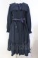 画像1: Maison de FLEUR / SnowWhiteワンピース F ネイビー O-25-08-07-018-LO-OP-OW-OS (1)