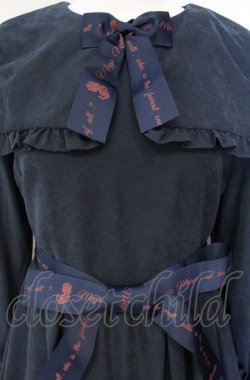 画像2: Maison de FLEUR / SnowWhiteワンピース F ネイビー O-25-08-07-018-LO-OP-OW-OS