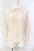 Innocent World / スカラップレースブラウス M キナリ O-25-08-07-020-IW-BL-OW-OS