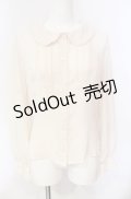 Innocent World / スカラップレースブラウス M キナリ O-25-08-07-020-IW-BL-OW-OS