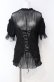 画像1: EVA LADY / Lost In The Fog Gothic Top　トップス L ブラック O-25-08-07-024-PU-TO-OW-OS (1)