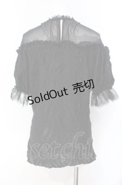 画像4: EVA LADY / Lost In The Fog Gothic Top　トップス L ブラック O-25-08-07-024-PU-TO-OW-ZT520