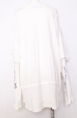 画像5: Candy Stripper / FIRE BUTTERFLY LAYERED  トップス  ホワイト O-25-08-08-027-PU-TO-IG-OS