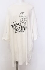 画像1: Candy Stripper / CLEVER OATH BIG BIG TEE Tシャツ  ホワイト O-25-08-08-028-PU-TO-IG-ZT038 (1)