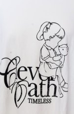 画像2: Candy Stripper / CLEVER OATH BIG BIG TEE Tシャツ  ホワイト O-25-08-08-028-PU-TO-IG-ZT038 (2)