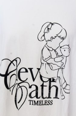 画像2: Candy Stripper / CLEVER OATH BIG BIG TEE Tシャツ  ホワイト O-25-08-08-028-PU-TO-IG-OS