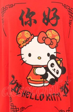画像2: Candy Stripper / CHINA HELLO KITTY TEE 2 レッド O-25-08-08-029-PU-TO-IG-OS