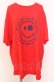 画像1: Candy Stripper / GET SHOT SMILE BIG TEE Tシャツ  レッド O-25-08-08-032-PU-TS-IG-OS (1)