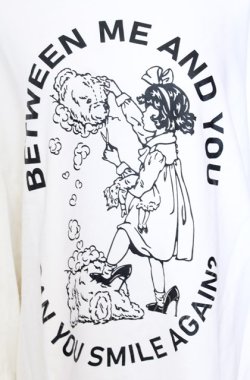 画像2: Candy Stripper / BETWEEN ME AND YOU SWEAT ONE-PIECE ワンピース  ホワイト O-25-08-08-033-PU-TO-IG-OS