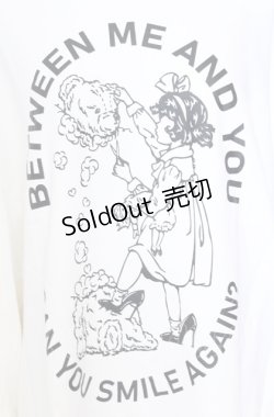 画像2: Candy Stripper / BETWEEN ME AND YOU SWEAT ONE-PIECE ワンピース  ホワイト O-25-08-08-033-PU-TO-IG-OS
