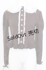 Innocent World / トランプボタン長袖ボレロ  ブラウン O-25-08-08-043-IW-TO-IG-OS