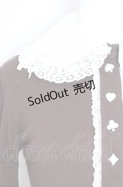 画像3: Innocent World / トランプボタン長袖ボレロ  ブラウン O-25-08-08-043-IW-TO-IG-OS