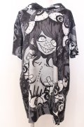 NieR Clothing / 擬人化パーカー  モノクロ O-25-08-08-045-PU-TO-IG-OS