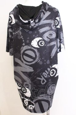 画像3: NieR Clothing / 擬人化パーカー  モノクロ O-25-08-08-045-PU-TO-IG-OS