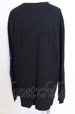 画像3: NieR Clothing / プリントカットソー 3XL ブラック×パープル O-25-08-08-047-PU-TO-IG-OS