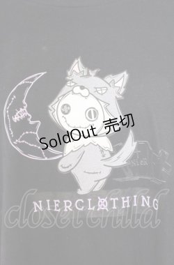 画像2: NieR Clothing / プリントTシャツ XL ブラック きぐるみNieRちゃん O-25-08-08-048-PU-TO-IG-ZT038