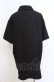 画像3: NieR Clothing / 半袖シャツ  ブラック×パープル O-25-08-08-050-PU-BL-IG-OS (3)
