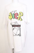 NieR Clothing / プリントTシャツ XL ホワイト cauion O-25-08-08-053-PU-TO-IG-OS