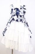 ALICE and the PIRATES / トランプアリスジャンパースカートII型  ネイビー×シロ O-25-08-08-010-PA-OP-IG-OS