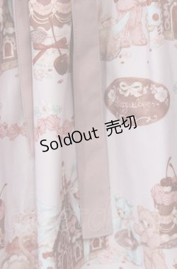 画像3: axes femme kawaii / お菓子の家柄ジャンスカ  ピンク O-25-08-08-011-AX-OP-IG-OS