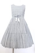 Emily Temple cute / フラワー刺繍切り替えジャンパースカート 160ｃｍ クロ O-25-08-08-013-ET-OP-OW-OS