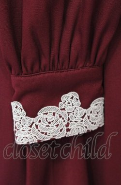 画像4: Amavel / Secret Rose Gardenワンピース F ワイン O-25-08-08-018-CA-OP-OW-OS