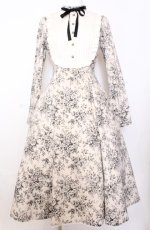 画像1: Victorian maiden / ルイーズクラシカルドールドレス  トワルドロココブラック O-25-08-08-019-CL-OP-OW-OS (1)