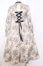 画像3: Victorian maiden / ルイーズクラシカルドールドレス  トワルドロココブラック O-25-08-08-019-CL-OP-OW-OS (3)