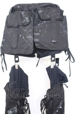 画像5: h.ANARCHY / レッグカバー付きショートパンツ  ブラック O-25-08-08-002-HN-PA-IG-OS
