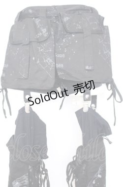 画像5: h.ANARCHY / レッグカバー付きショートパンツ  ブラック O-25-08-08-002-HN-PA-IG-OS