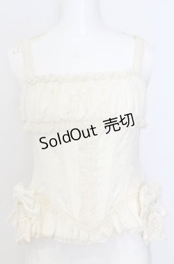 画像1: BABY,THE STARS SHINE BRIGHT / 別珍ビスチェ  オフ O-25-08-08-021-BA-TO-IG-OS