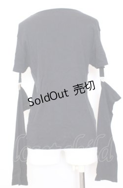 画像3: PEACE NOW / セパレートスリーブカットソー M ブラック O-25-08-08-023-PU-TO-IG-ZT238
