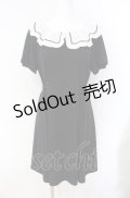 axes femme POETIQUE / レースアップデザインワンピース  クロ O-25-08-09-030-AX-OP-IG-OS