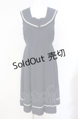 DearMyLove / 襟取外しOK♪2WAYセーラージャンスカワンピース M ネイビー O-25-08-09-036-EL-OP-IG-OS
