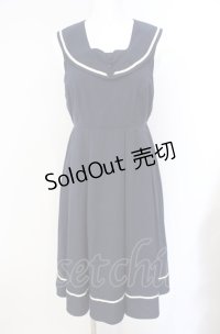 DearMyLove / 襟取外しOK♪2WAYセーラージャンスカワンピース M ネイビー O-25-08-09-036-EL-OP-IG-OS