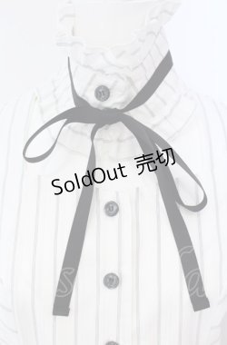 画像2: PEACE NOW / スクエアノーカラーブラウス M ホワイト O-25-08-09-005-PU-BL-IG-OS