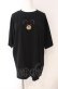 画像1: Rojita / フェイスベアーTシャツ  クロ O-25-08-09-055-LO-TS-IG-OS (1)