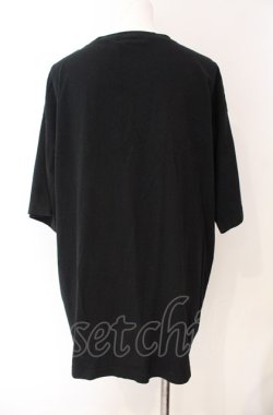 画像2: Rojita / フェイスベアーTシャツ  クロ O-25-08-09-055-LO-TS-IG-OS