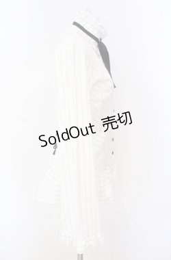画像3: PEACE NOW / スクエアノーカラーブラウス M ホワイト O-25-08-09-005-PU-BL-IG-OS