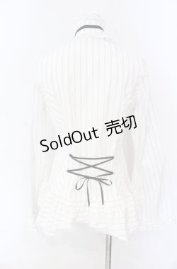 画像4: PEACE NOW / スクエアノーカラーブラウス M ホワイト O-25-08-09-005-PU-BL-IG-OS