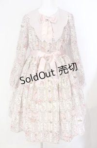 metamorphose / horoscope of fate 長袖ワンピース  ピンク O-25-08-09-060-ME-OP-OW-OS