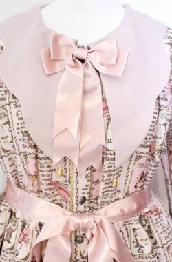 画像2: metamorphose / horoscope of fate 長袖ワンピース  ピンク O-25-08-09-060-ME-OP-OW-OS