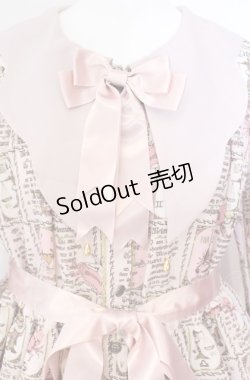 画像2: metamorphose / horoscope of fate 長袖ワンピース  ピンク O-25-08-09-060-ME-OP-OW-OS