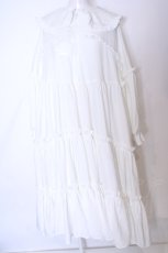 画像1: HEIHEI / フリルトラックドレス  シロ O-25-08-09-1029-PU-OP-IG-ZT093 (1)