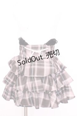 画像1: Ank Rouge / ネコちゃんスカパン  クロ×ピンク O-25-08-09-1031-CA-SK-IG-OS